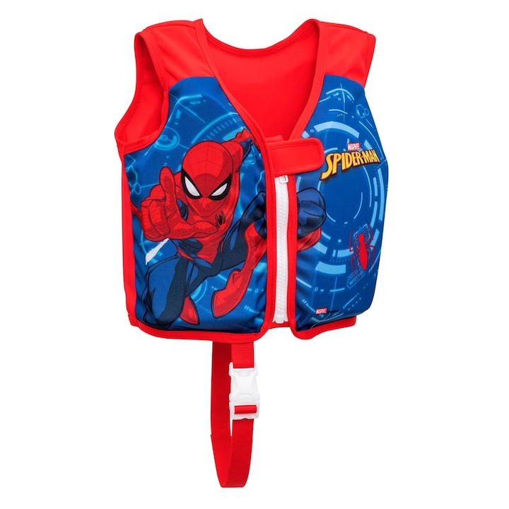 Vesta Inot din Spuma Spiderman pentru Copii (1-3 Ani/11-19kg)
