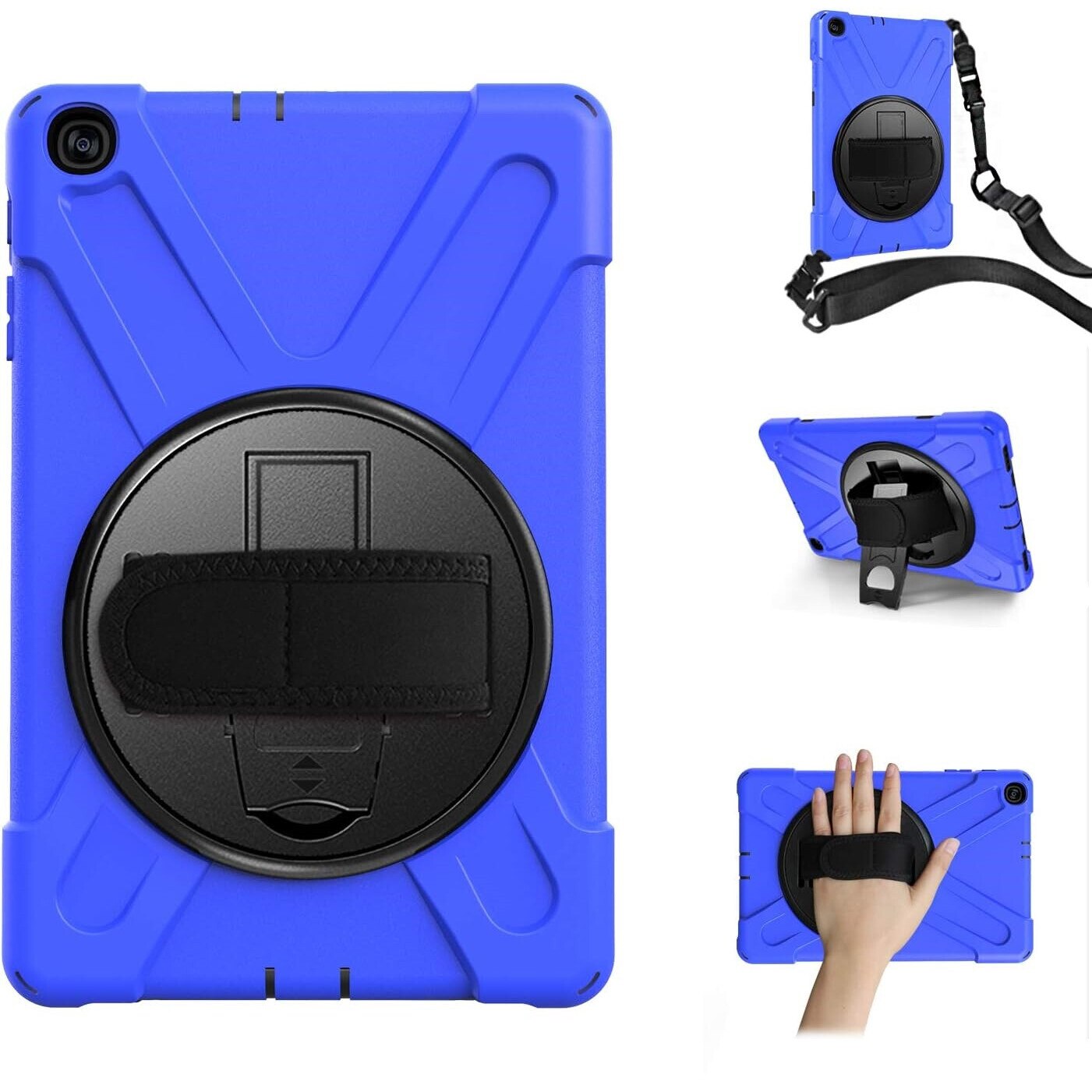 Husa tableta, TPU, pentru Samsung Galaxy Tab A 8.0" albastru