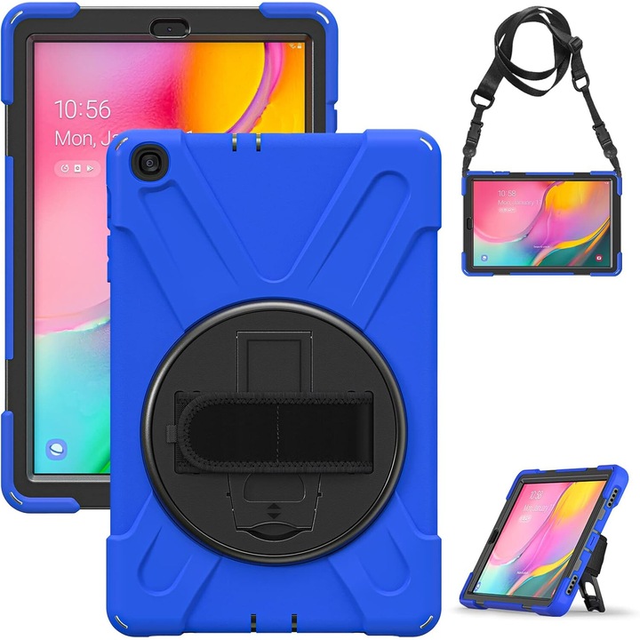 Husa tableta, TPU, pentru Samsung Galaxy Tab A 8.0" albastru