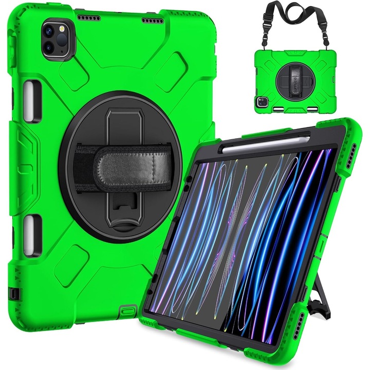 Husa tableta, TPU, pentru iPad Mini 6 8,3", verde