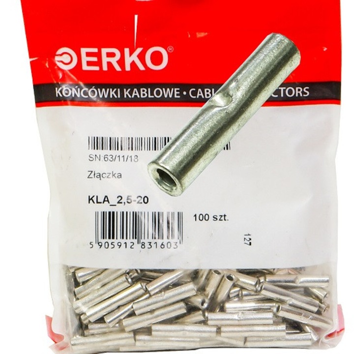 Mansoane CU neizolat KLA 2.5-20 ERKO 100buc