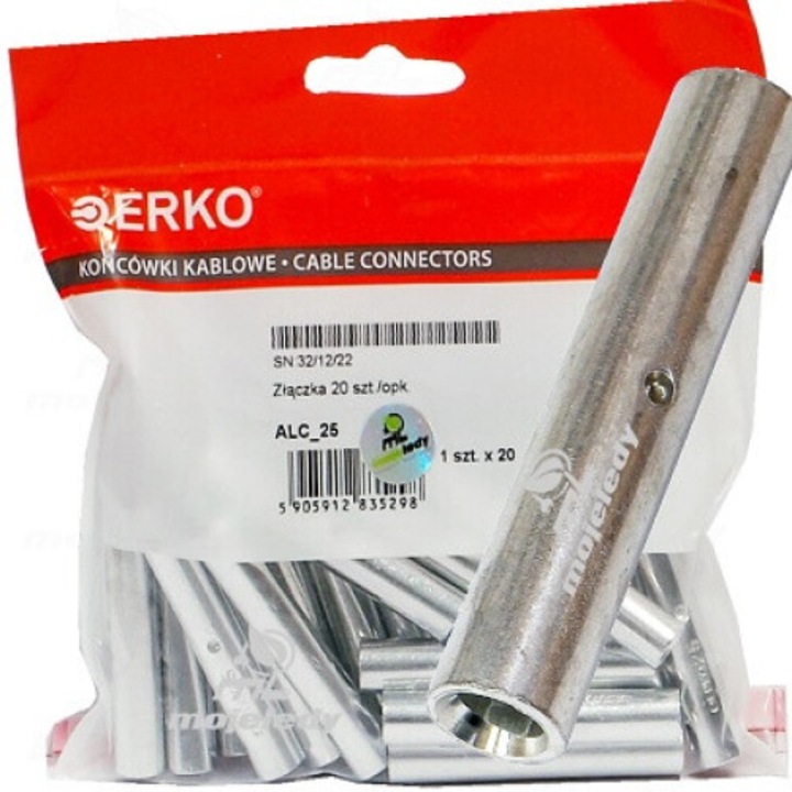 Manson de conectare conector Al ALC 25 20buc Erko