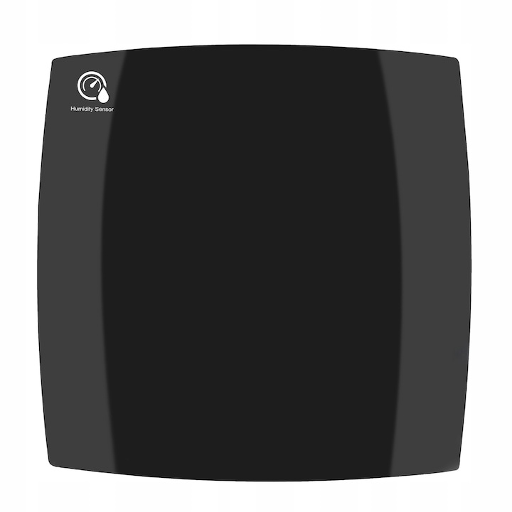 Ventilator baie, Mission Air, WINDY, ABS, 150mm, higrostat, timer, 230m/h, negru