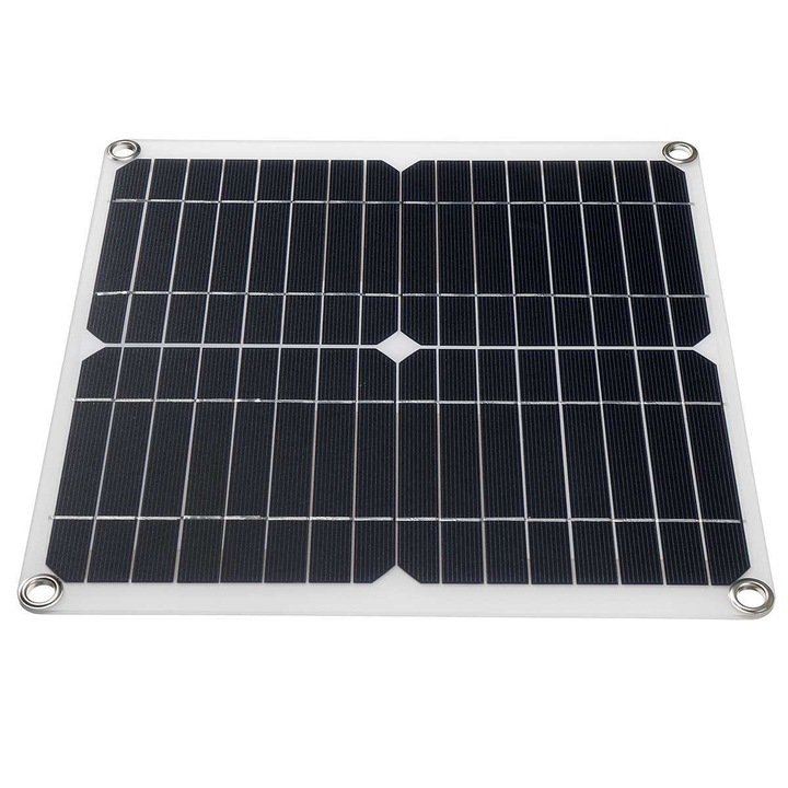 Kit solar avansat, celule monocrystalline, intretinere baterii, 30x45cm, Enforose