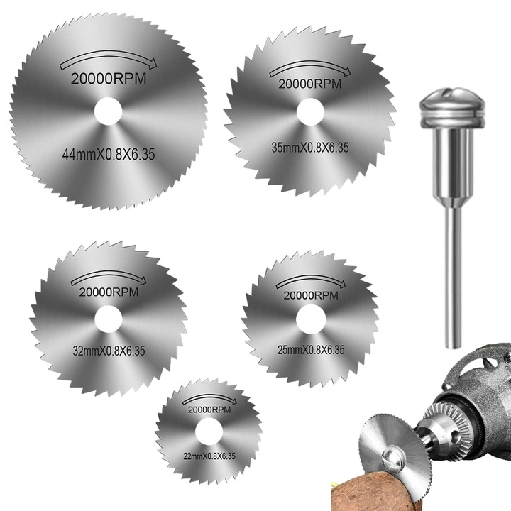 Комплект диамантени режещи дискове и многофункционални остриета, AMRINUGL, за прецизно рязане на стъкло и скъпоценни камъни, съвместими с Dremel