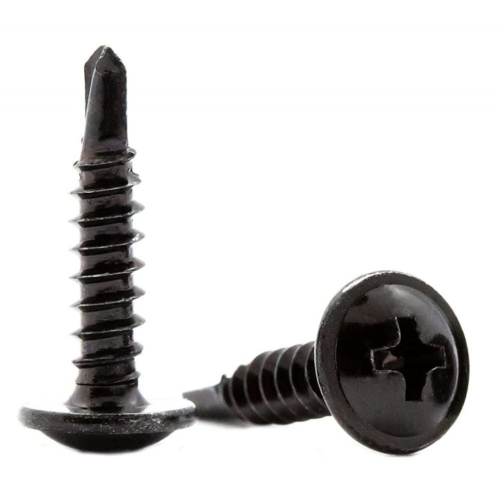 Suruburi cu cap saiba hexagonal, Enforose otel inoxidabil, set de 60 bucati