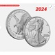 Moneda argint 1 oz Fokelyi American Silver Eagle 999 fine 40.13mm 2022
