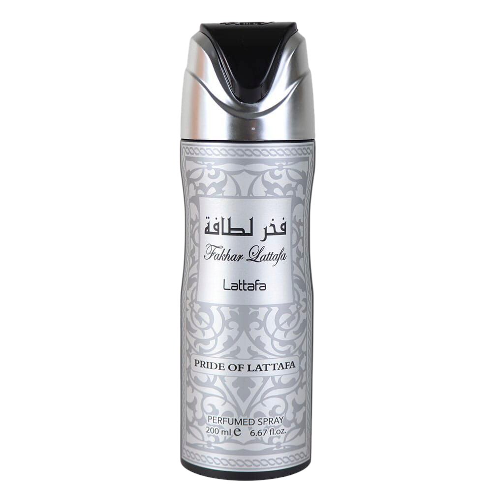 Deodorant body spray Lattafa Fakhar Silver, barbati, 200 ml - eMAG.ro