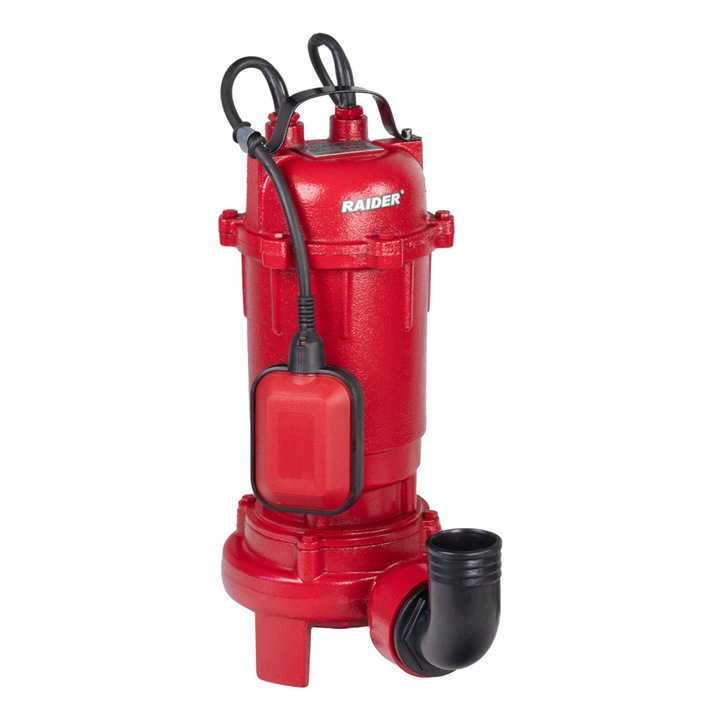 Потопяема помпа за мръсна вода, 1100W, 1" 230 л/мин, 9 м RAIDER RD-CAWP55