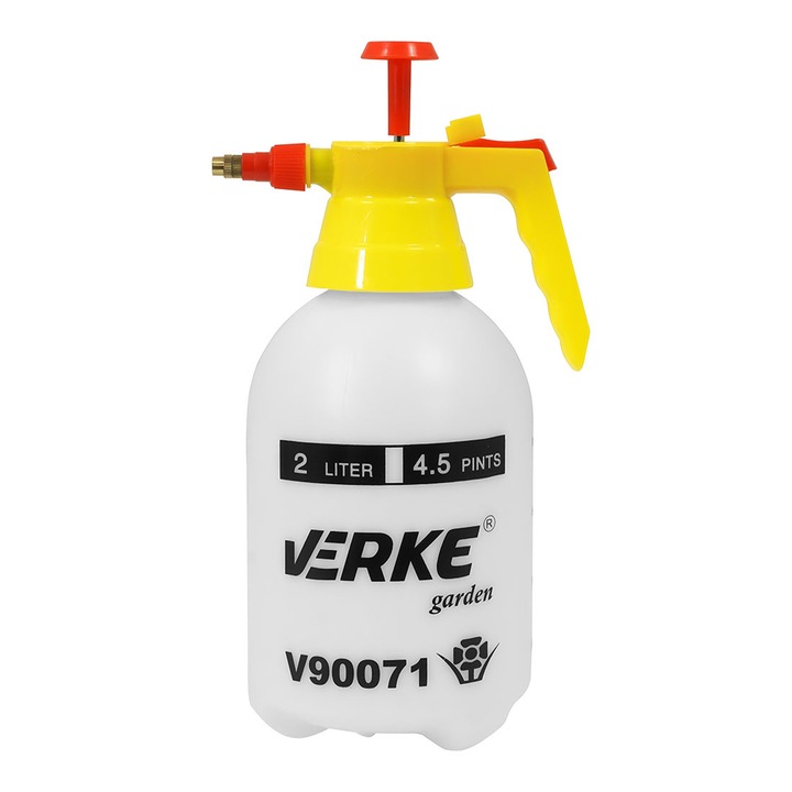 Pompa manuala pulverizator mana, VERKE, 2 L