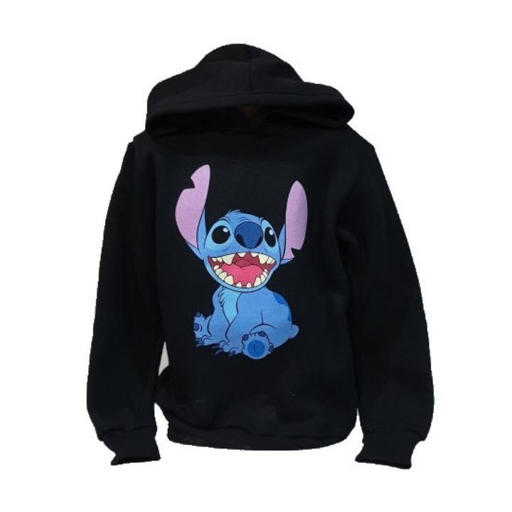 Gyerek pulóver Printex, Stitch, Stitch, Fekete