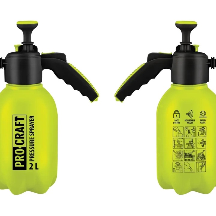 Prokraft HS-2 Kézi nyomás permetező, 2 L
