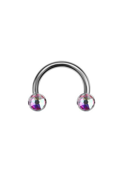 Piercing dama, Crazy Needles, titan, zirconiu, 1,2/8/3