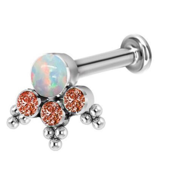 Piercing Crazy Needles, portocaliu, 0.9mm