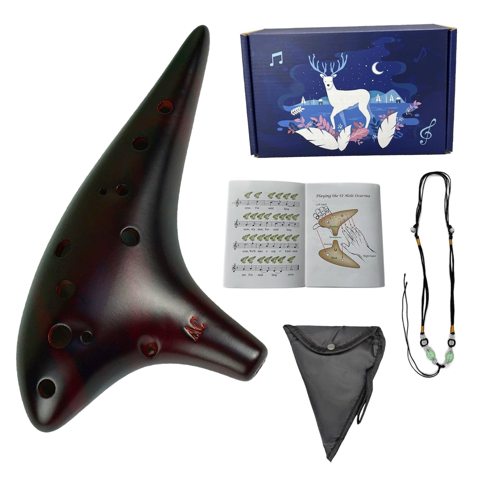 Ocarina, 12 gauri, Fokelyi, maro - eMAG.ro