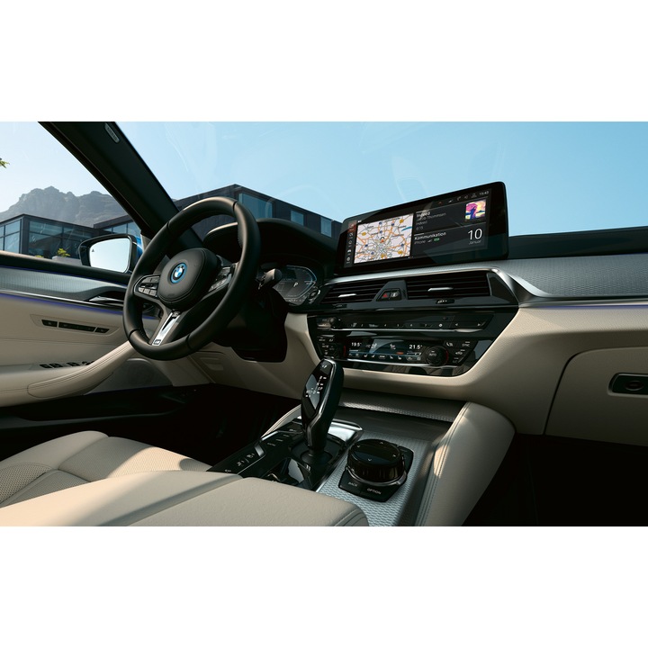 BMW 5-ös sorozat G30 520, 525, 530, 540, 550, M5 LCi (facelift): 2020.07.-2024 – navigáció képernyővédő fólia