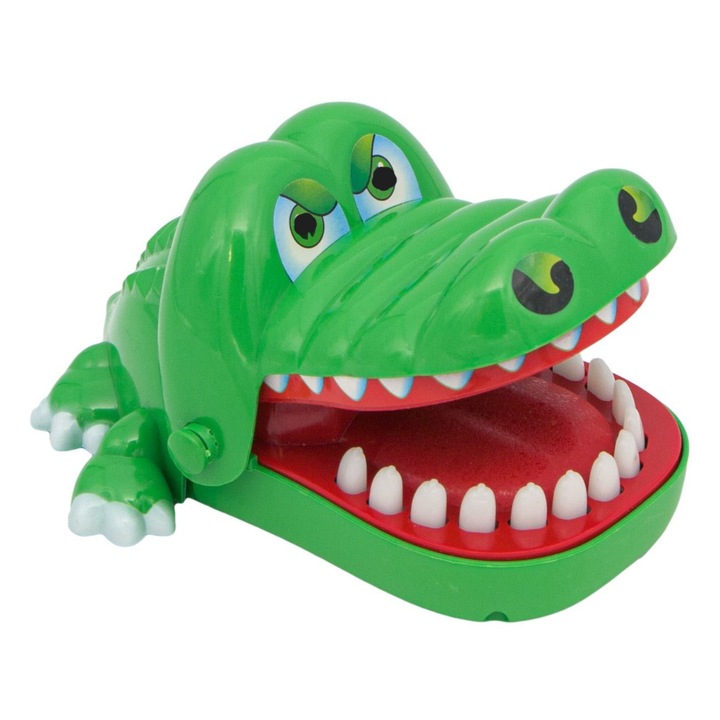 Интерактивна играчка, Хапещ крокодил, зелен