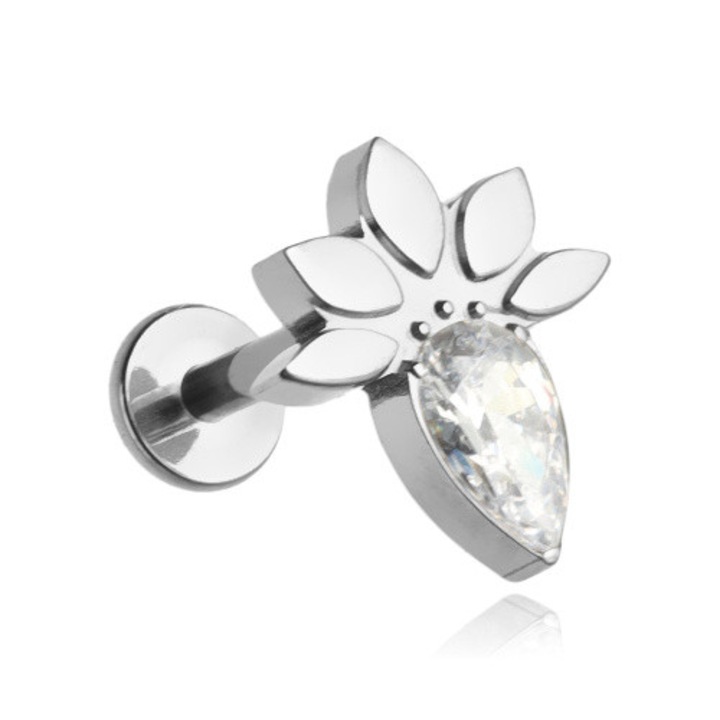 Piercing, Crazy Needles, din titan, argintiu