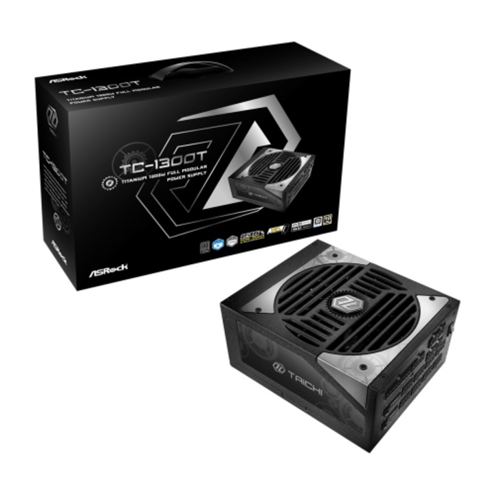 Sursa Asrock TAICHI 1300W Titanium Negru