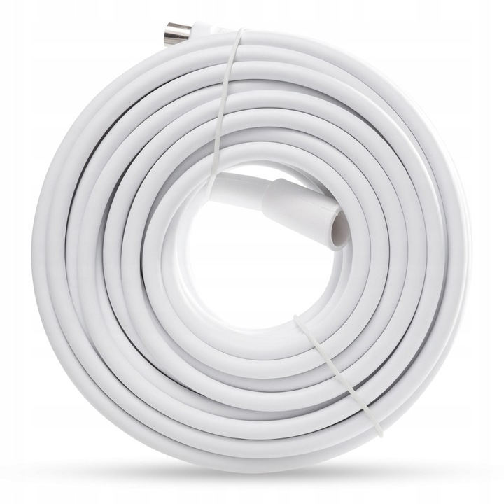 Cablu coaxial pentru antena Xenic, 25 m, Alb