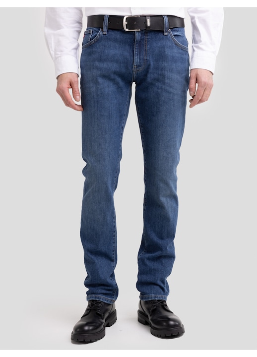 Férfi farmer Big Star MARTIN 553, slim fit, sötétkék, farmer