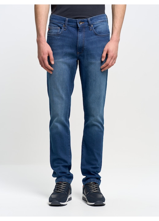 Blugi barbati Big Star, model 433, denim, albastru inchis