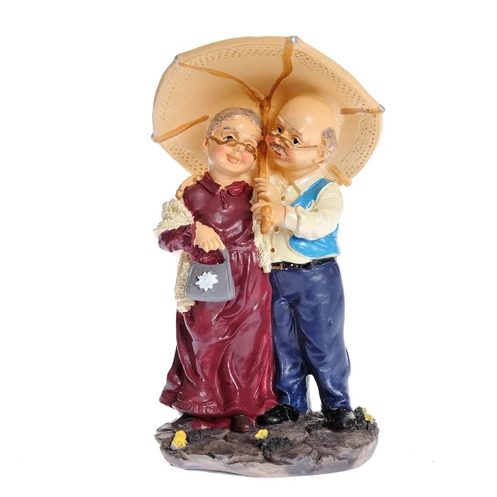Statueta polirasina bunici 17.5 cm, Meli Melo Paris