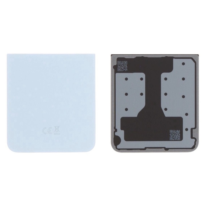 Капак на батерията за Samsung Galaxy Z Flip6, син, сервизен пакет, маса