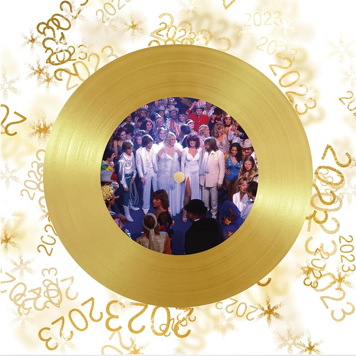 ABBA - Happy New Year (Gold Vinyl 7", 45 RPM Limited Edition, Numbered)
