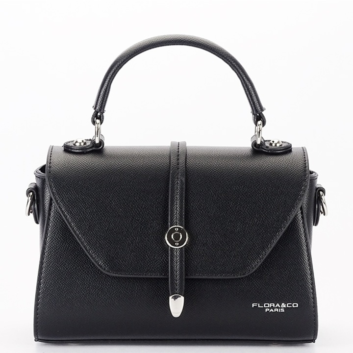 Малка чанта Flora&Co Paris F8581 16, Черен, 16x22x9