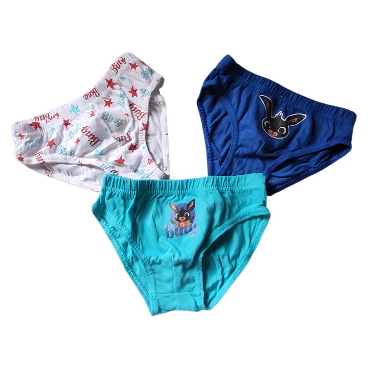 Bing Bunny bugyi, fiú, pamut, 3db/szett
