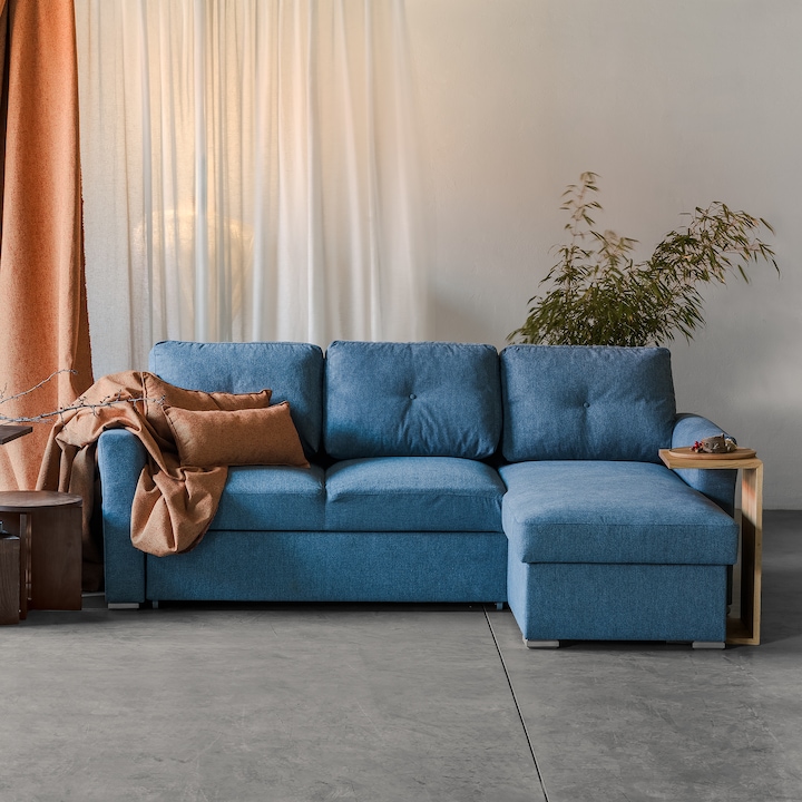 Coltar extensibil Gamma 145x195 Baby Blue