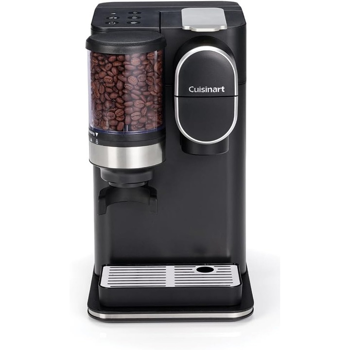Espressor Cuisinart, 1200 W, 1.35 L, functie macinare boabe, Inox