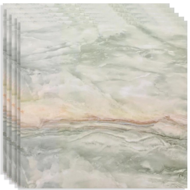 Set 10 x Placi imitatie Marmura autoadezive HOZRO, Model premium, pentru pereti, acopera o suprafata de 3.6 mp, design modern, foarte usor de montat, 250-21 Crem