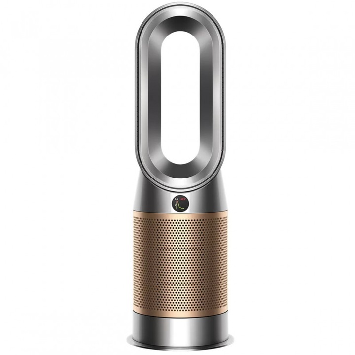 Пречиствател на въздух 3в1 Dyson HP09 NK/GD, Охладител, Отоплител, До 81м2, Wi-Fi, 10 скорости, Осцилация, Авто. сензор за мръсен въздух, Никел/златист
