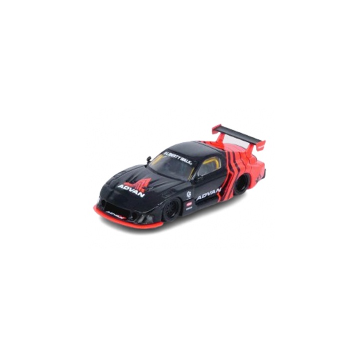 Macheta Auto Inno64 1/64 Inno64 1/64 Mazda RX7 (FD3S) LB Super Silhouette Advan, black/red