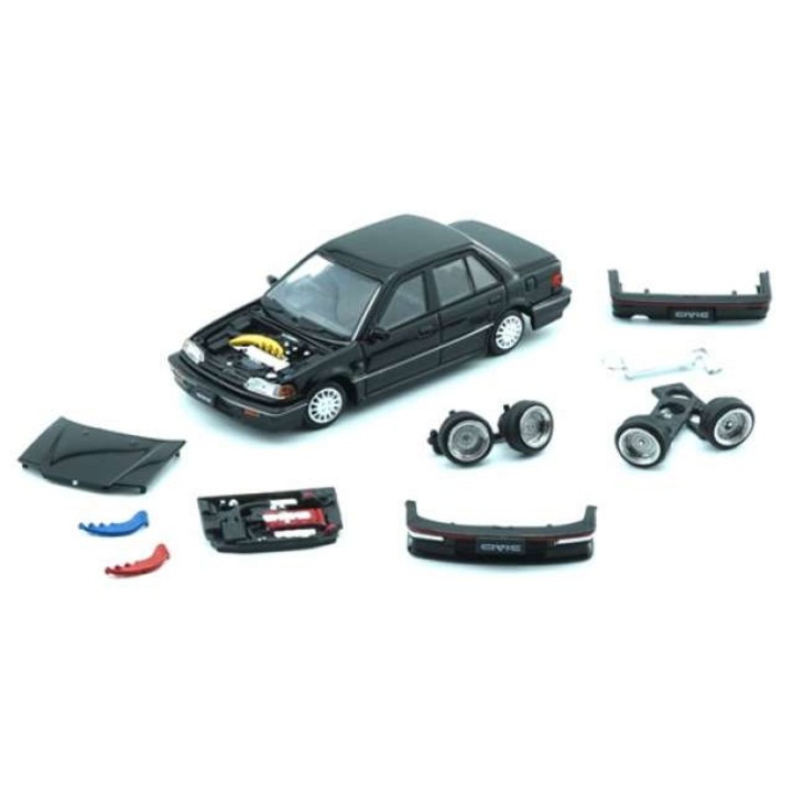 Modelautó Honda Civic ef2 Fekete 1991 1:64 Bm Alkotások