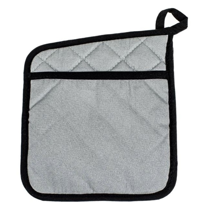 Servet 19x21cm de Bucatarie - Gratar Neoprene Negru/Argintiu