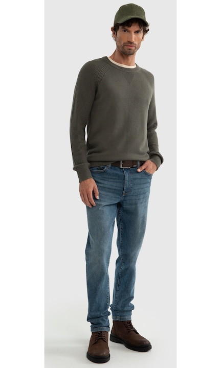 Pulover cu maneci raglan Najn 905