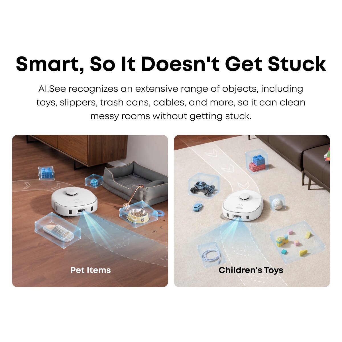 Aspirator robot eufy X10 Pro Omni, 8, 000 Pa, Dual Mop, AI, Alb