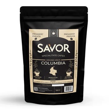 Savor – Cafea boabe 500g Savor – Cafea boabe 500g