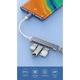 idealSTORE USB Hub Type-C към USB, USB към USB, 4 порта, Plug-and-Play Performance, Driverless, Transmission Speed 5Gbps, Adaptable to SmartPhone, Type-C и USB 2IN1 Interface, USB 3.0, Leng 21 cm