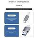 idealSTORE USB Hub Type-C към USB, USB към USB, 4 порта, Plug-and-Play Performance, Driverless, Transmission Speed 5Gbps, Adaptable to SmartPhone, Type-C и USB 2IN1 Interface, USB 3.0, Leng 21 cm