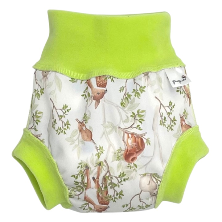 PUL bugyi, DAY IN THE FOREST modell, XXL méretben