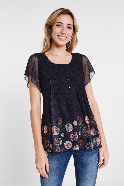 Bluza Desigual 20SWTKYH, Negru