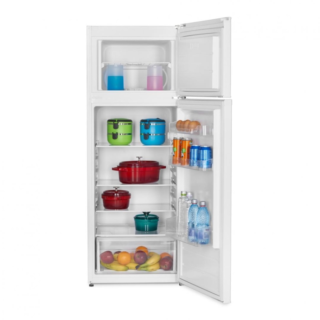 Frigider cu 2 usi Vision Chef VF240AE, 242 l, Less Frost, Iluminare LED, Termostat reglabil, Usi reversibile, Clasa E, Alb
