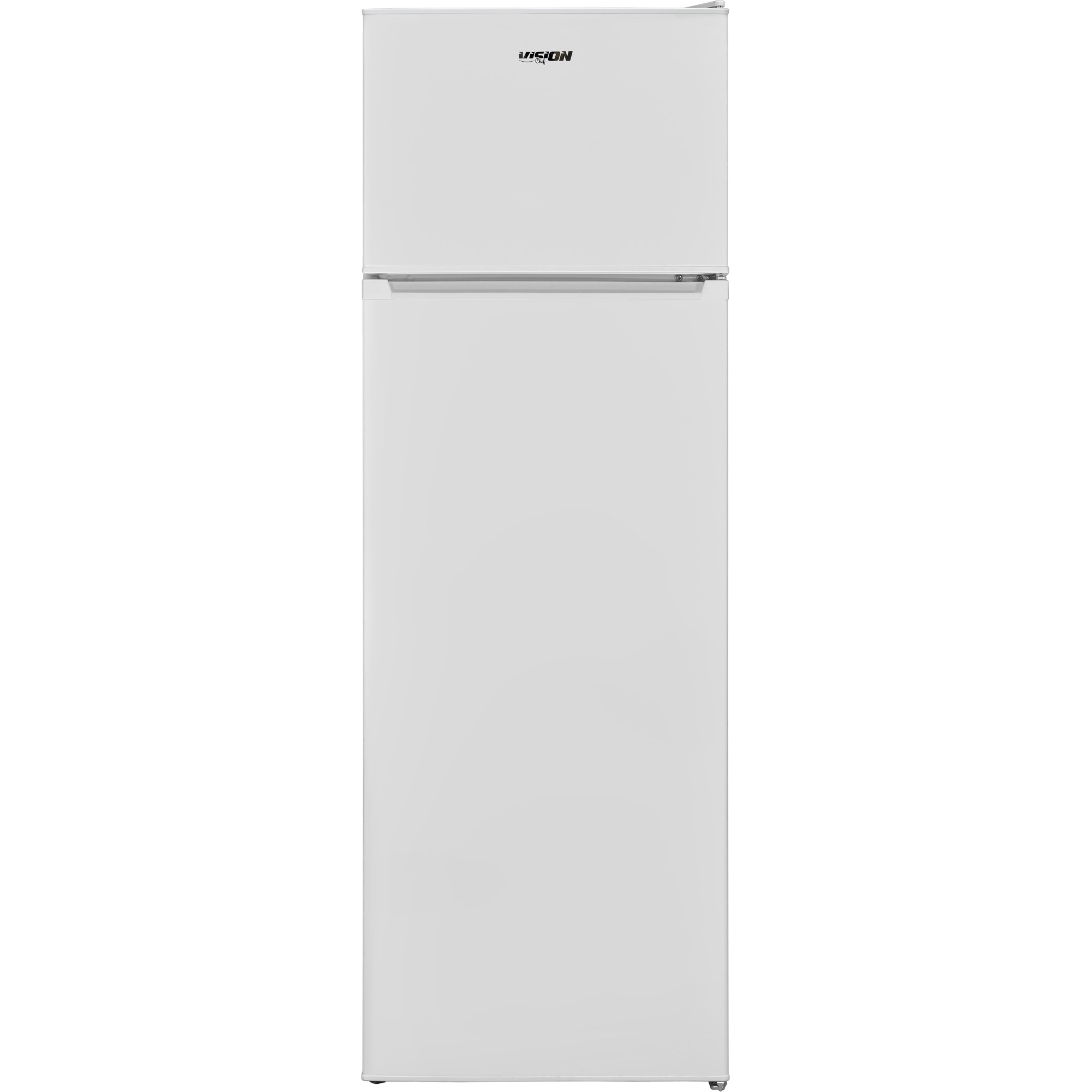 Frigider cu 2 usi Vision Chef VF240AE, 242 l, Less Frost, Iluminare LED, Termostat reglabil, Usi reversibile, Clasa E, Alb