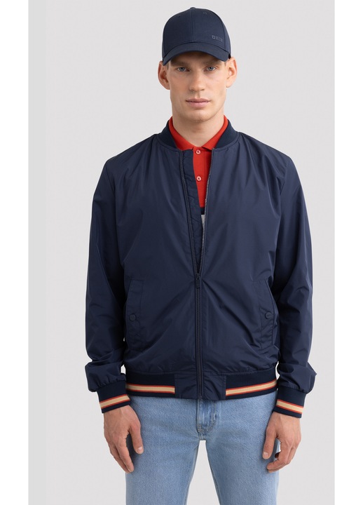 Jacheta bomber barbati Big Star Shoun 403, Bleumarin