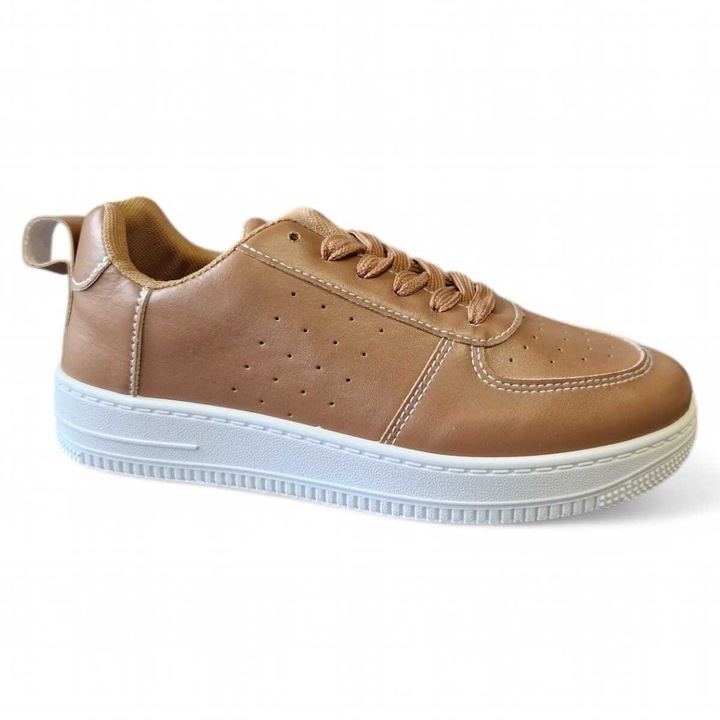 Női sportcipő Divatos kerek orr vastag talpú könnyű fűzős záródású puha talpbetét G4