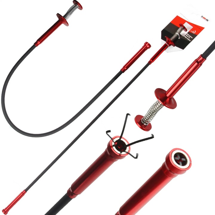 Recuperator extractor cu magnet LED gheare prelungitor 68cm 2kg (M66801)